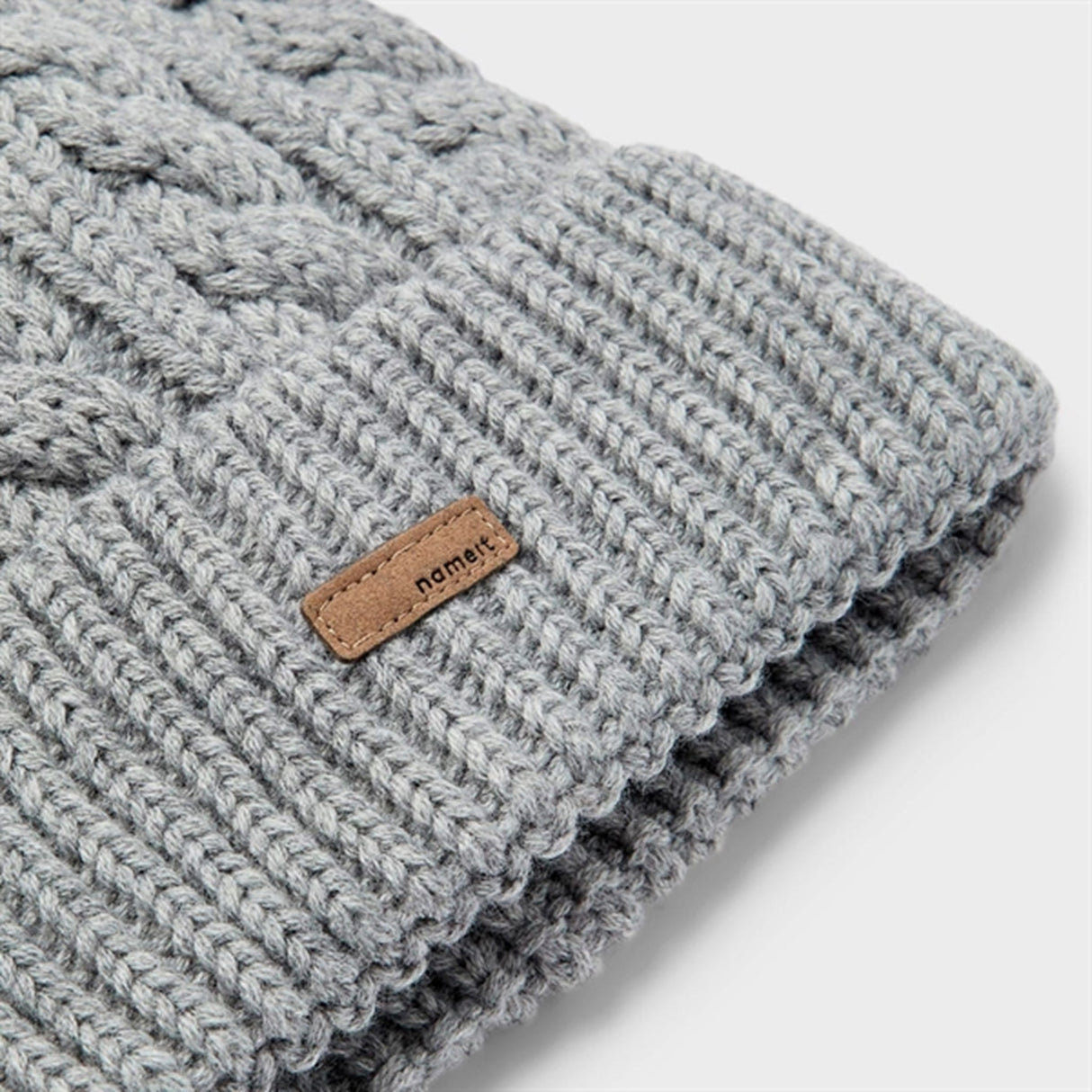 Name it Grey Melange Milo Knit Beanie 2