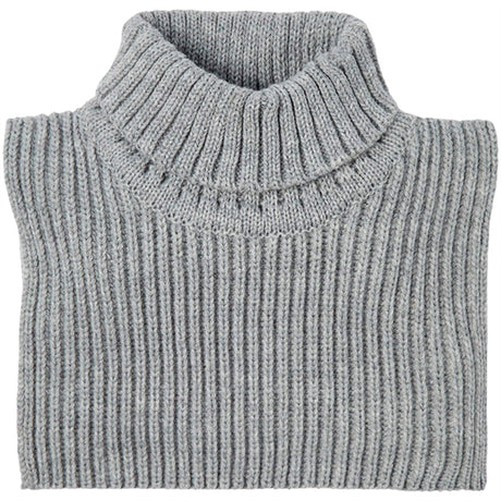 Name it Grey Melange Mecca Knit Neckwarmer