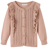 Lil'Atelier Rose Dust Lara Knit Cardigan