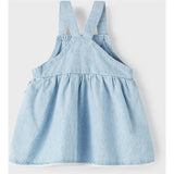 Lil'Atelier Light Blue Denim Lana Loose Denim Spencer Dress 4