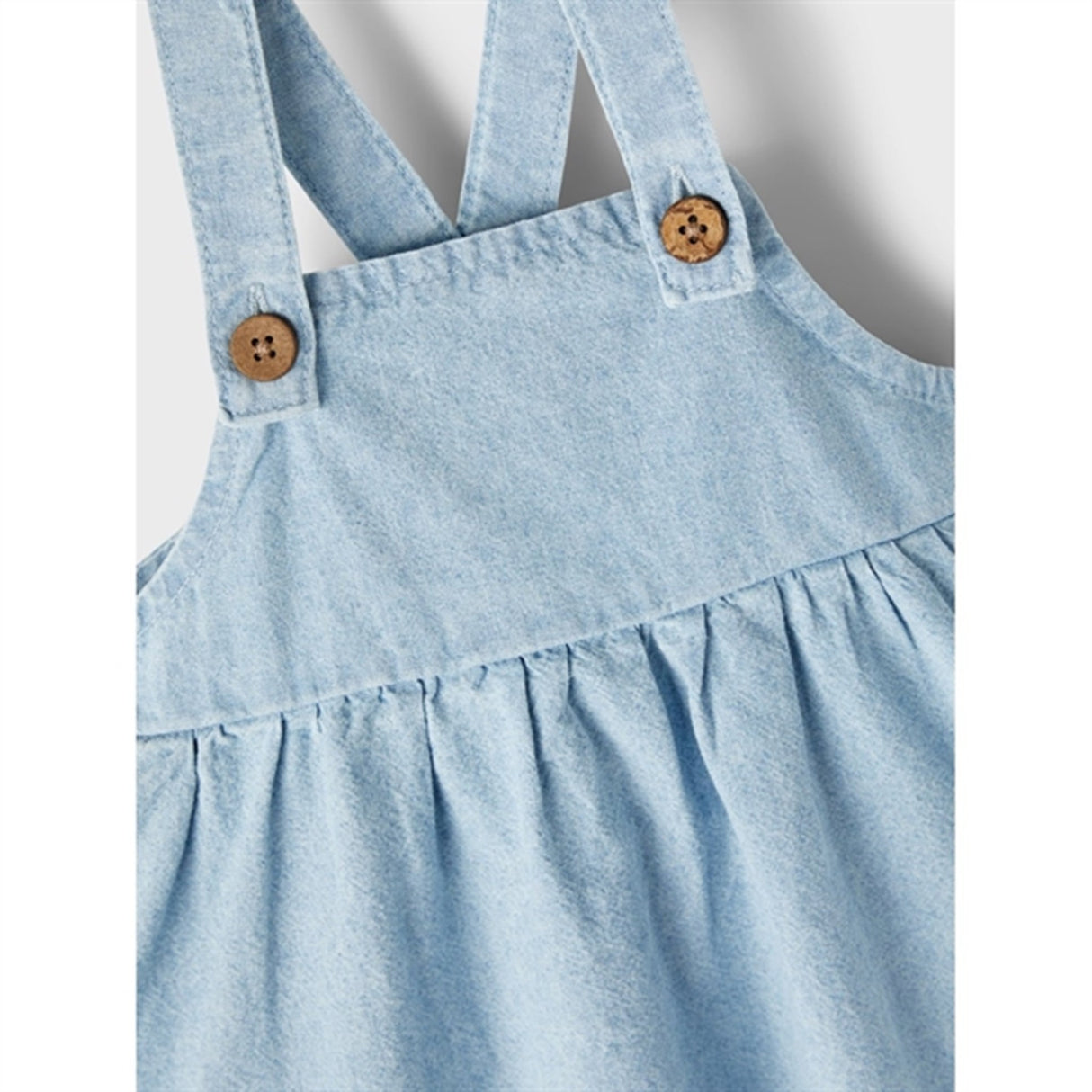 Lil'Atelier Light Blue Denim Lana Loose Denim Spencer Dress 5