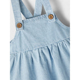 Lil'Atelier Light Blue Denim Lana Loose Denim Spencer Dress 5