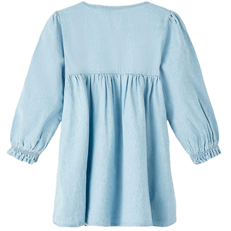 Lil'Atelier Light Blue Denim Lana Loose Dress 2