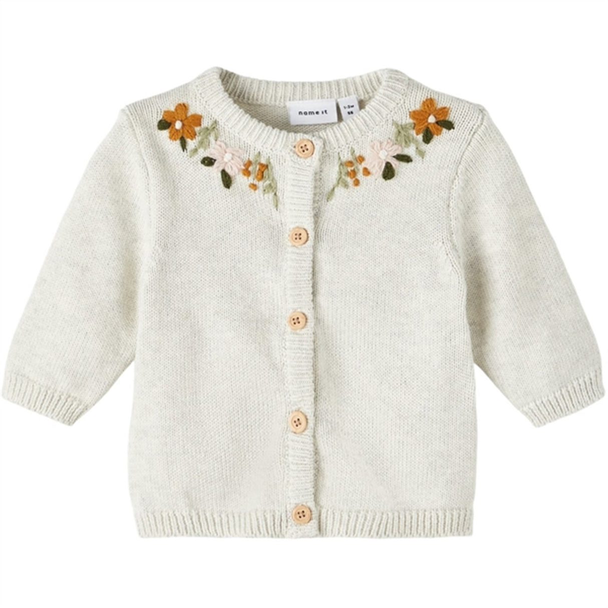 Name it Peyote Melange Osine Knit Cardigan