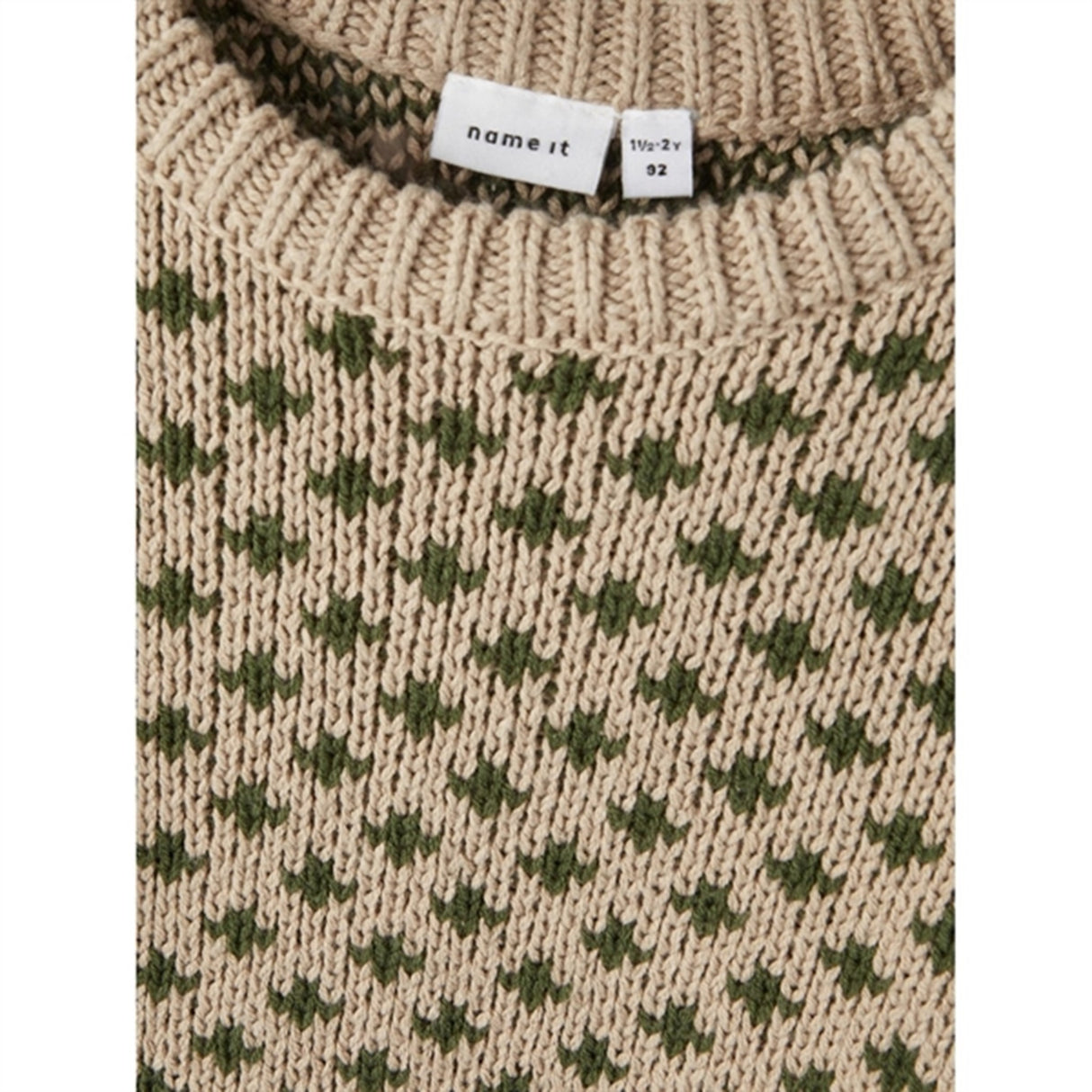 Name it Oxford Tan Monis Knit Blouse 4