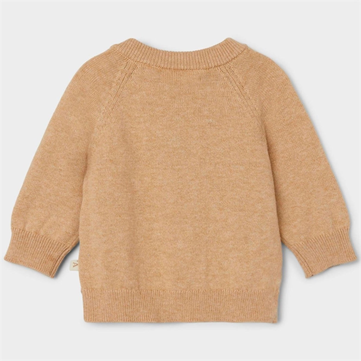 Lil'Atelier Warm Sand Nina Wrap Knit Blouse 2