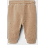 Name it Oxford Tan Noya Velour Pants 4