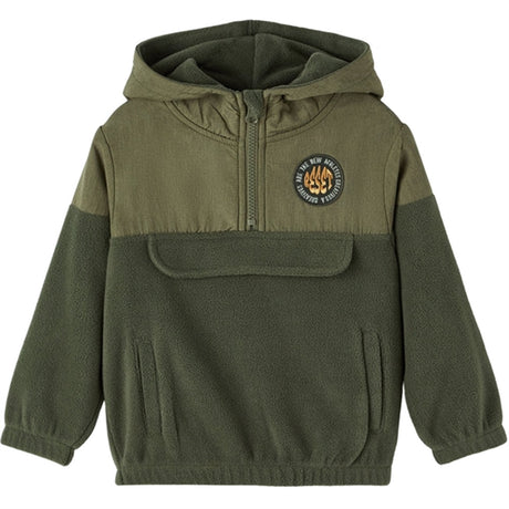 Name it Oil Green Orm Fleece Anorak