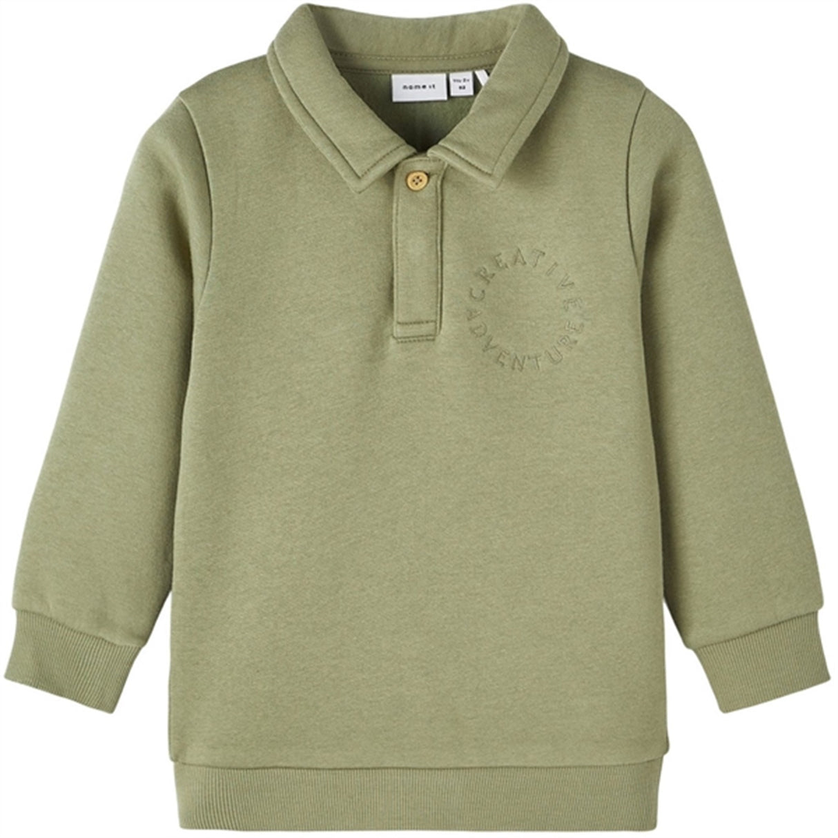 Name it Oil Green Ozzy Sweatshirt