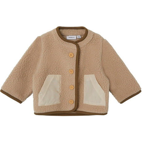 Name it Oxford Tan Nomo Teddy Jacket