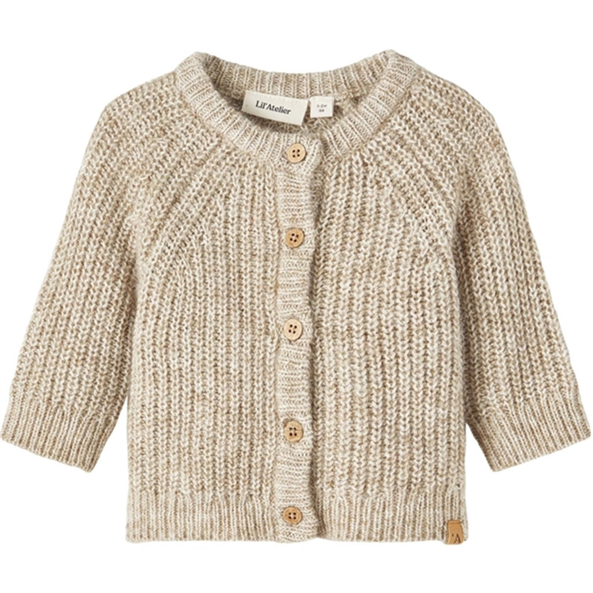 Lil'Atelier Chinchilla Omio Knit Cardigan