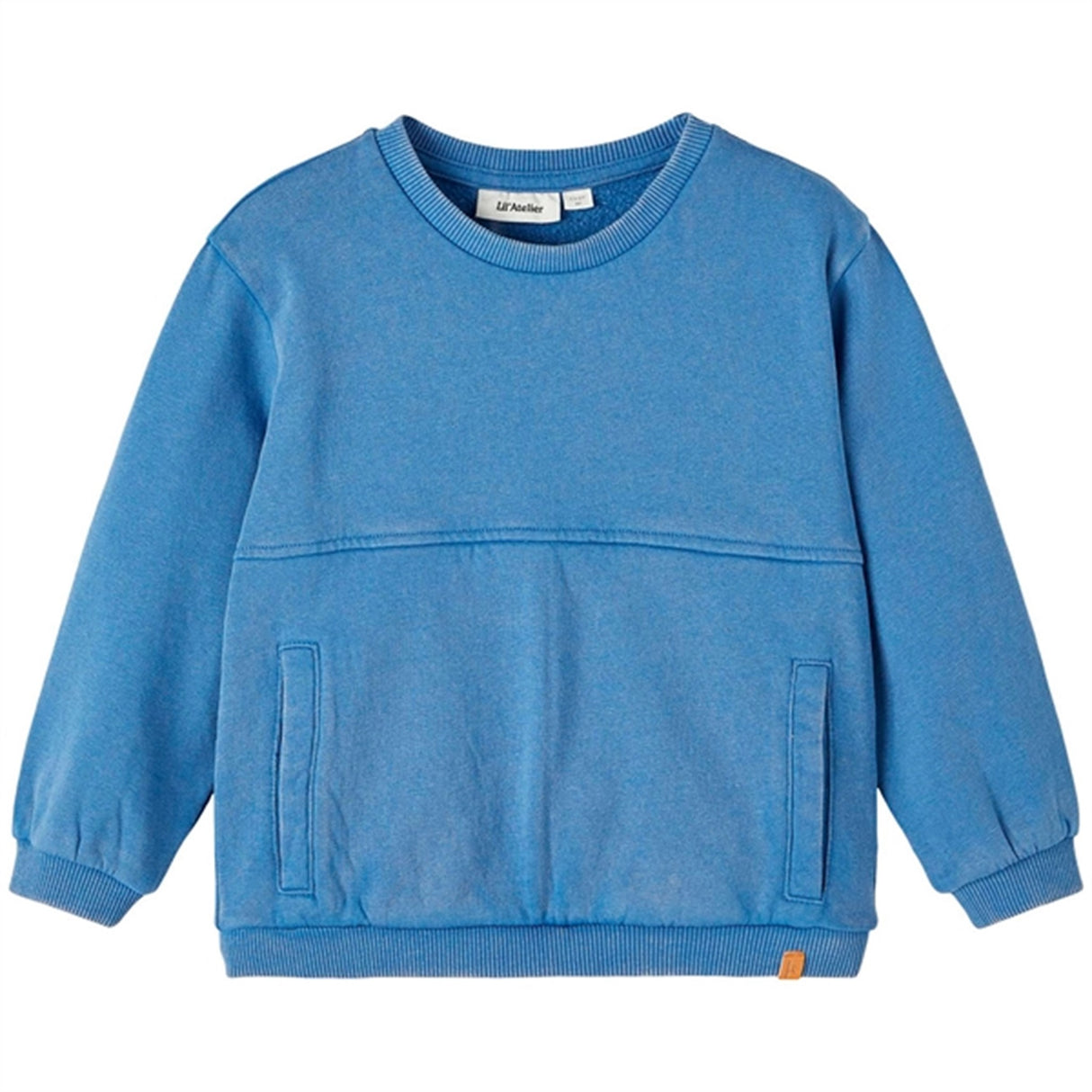 Lil'Atelier Federal Blue Nalf Loose Sweatshirt