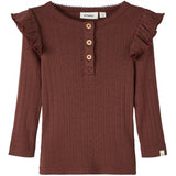 Lil'Atelier Rum Raisin Rachel Slim Blouse