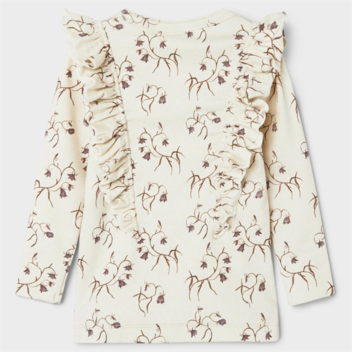 Lil'Atelier Turtledove/Flower Gaya Slim Blouse 3