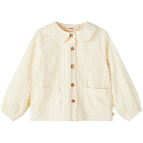 Lil'Atelier Turtledove Naja Loose Shirt