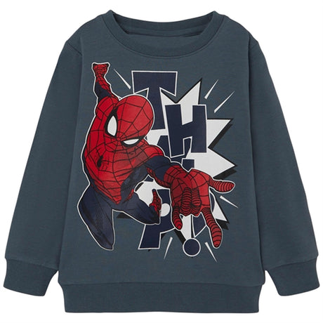 Name it Stormy Weather Jasp Spiderman Sweatshirt