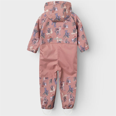 Name it Antler Alfa Softshell Suit Rose Wood 2