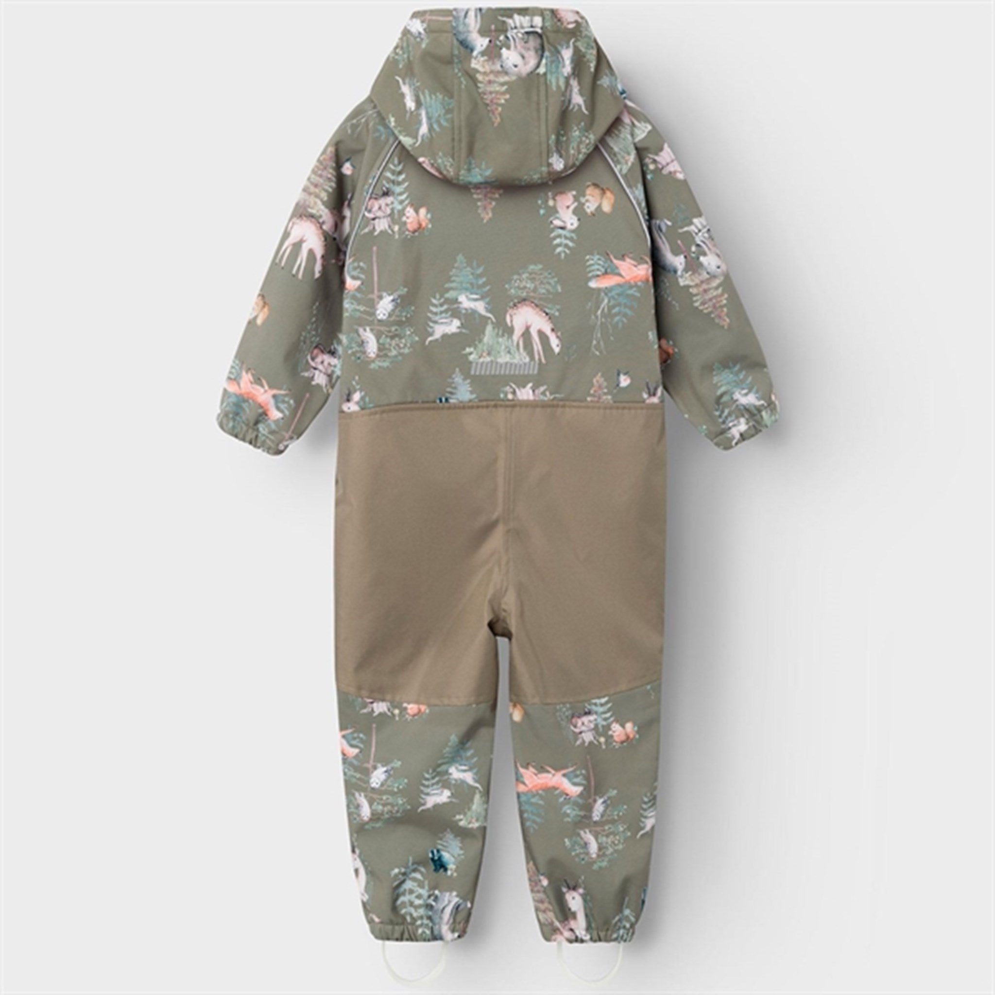 Name it Vetiver Alfa Softshell Suit Green Wood 2
