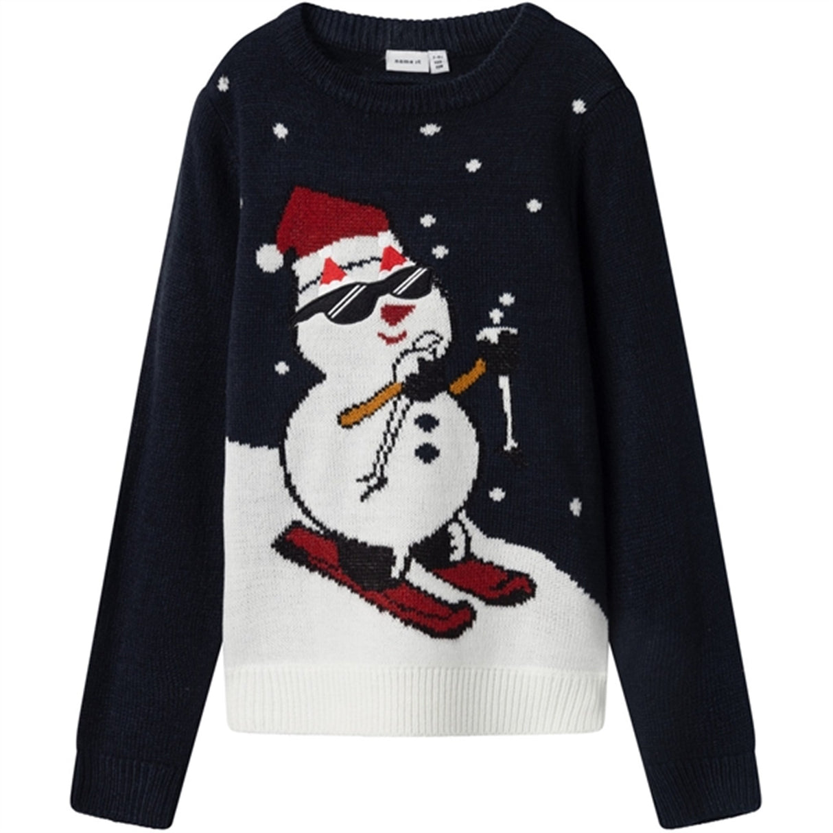 Name it Dark Sapphire Rechristmas Knit Sweater