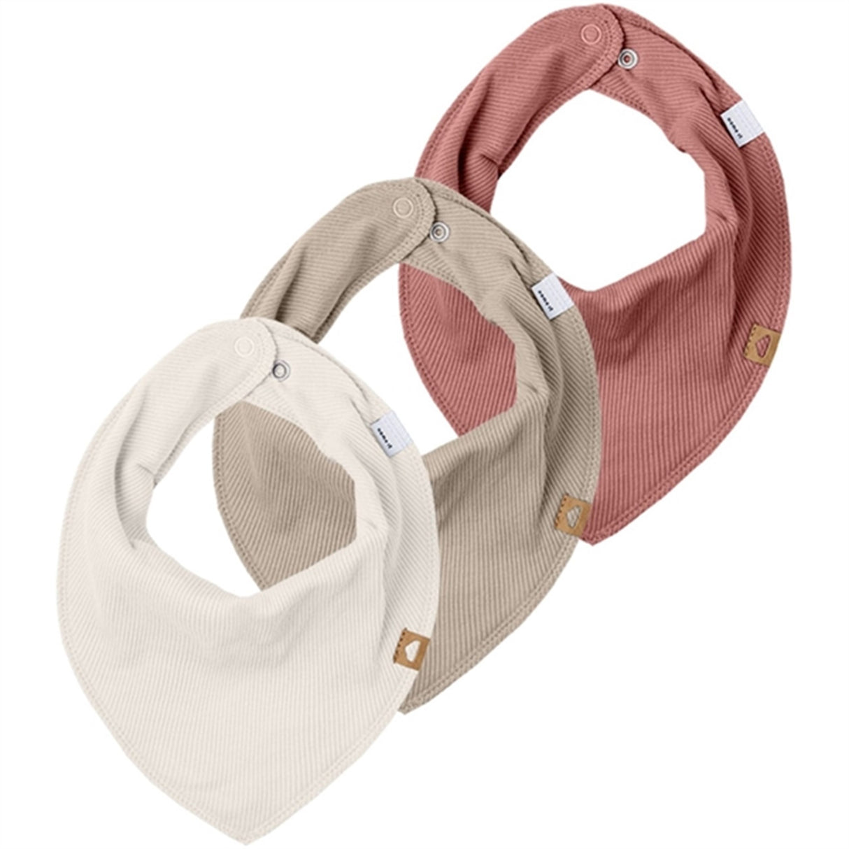 Name it Light Mahogany Yvetteolia Bib 3-pack