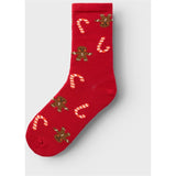 Name it Jester Red Richristmas Socks 3-pack 3