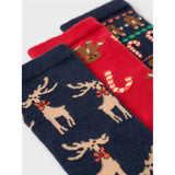 Name it Jester Red Richristmas Socks 3-pack 2