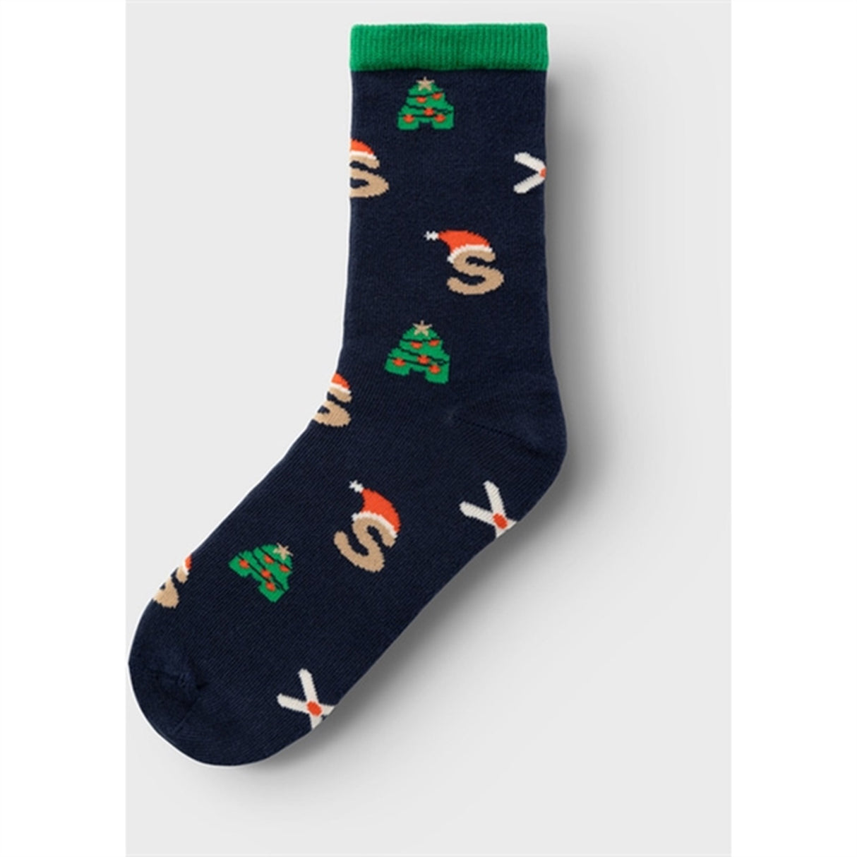 Name it Jolly Green Richristmas Socks 3-pack 4