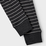 Name it Blue Graphite Stripes Wang Wool Needle Stripe Leggings 3