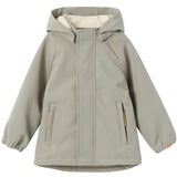 Lil'Atelier Dried Sage Laalfa Softshell Jacket Solid