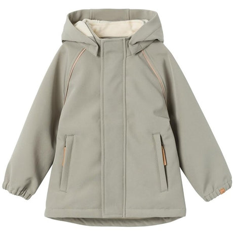 Lil'Atelier Dried Sage Laalfa Softshell Jacket Solid