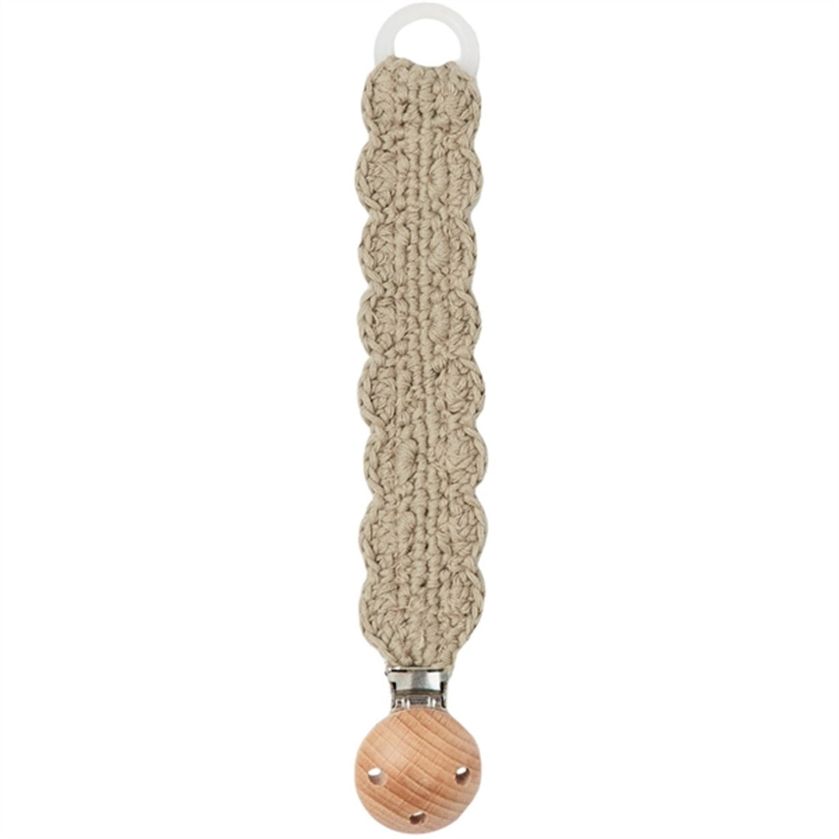 Lil'Atelier Chinchilla Dimo Crochet Pacifier String