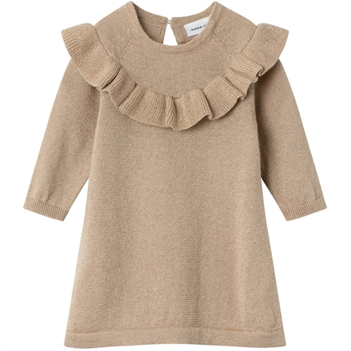 Name it Oxford Tan Resine Knit Dress