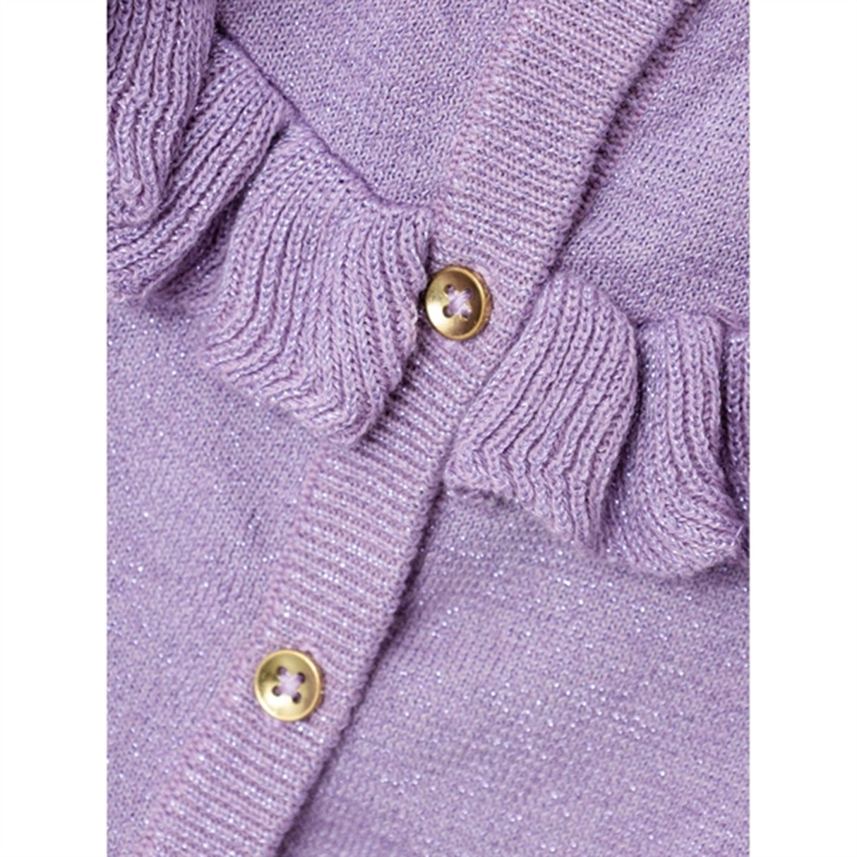 Name it Lavender Mist Resine Knit Cardigan 2