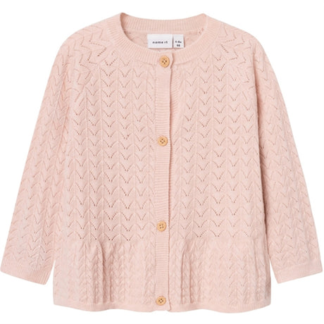 Name it Rose Smoke Remille Knit Cardigan