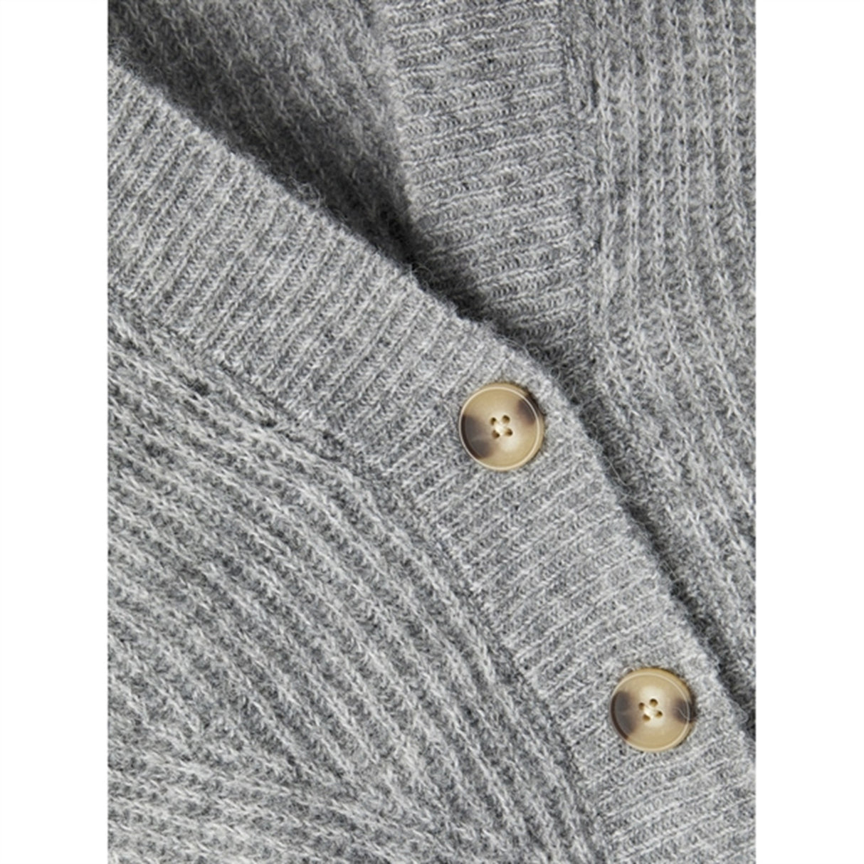 Name it Grey Melange Seranne Knit Cardigan 2