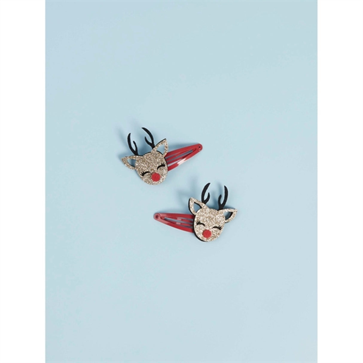 Name it Jester Red Omus Hair clip 2-pack 2