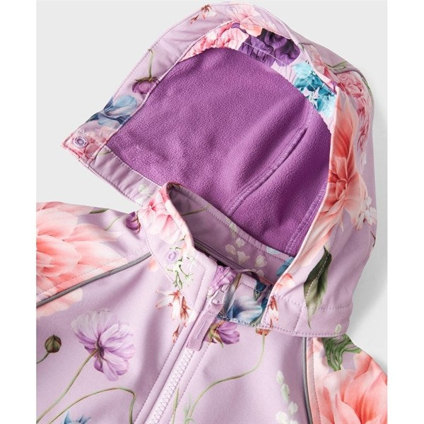 Name it Orchid Bloom Alfa08 Softshell Suit Multi Flower