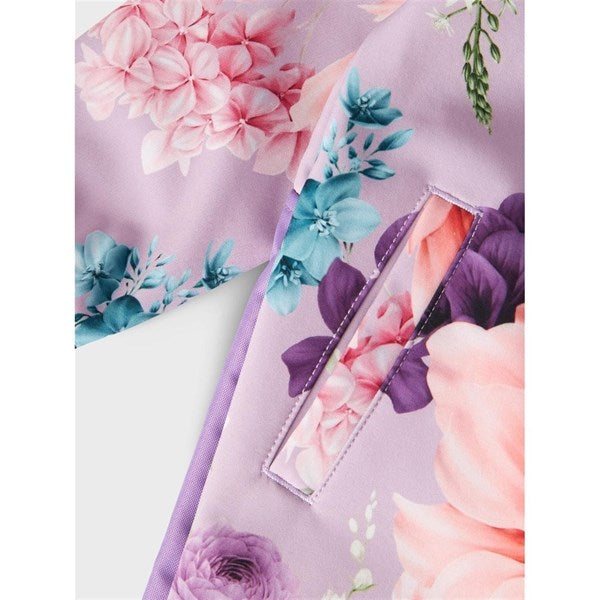 Name it Orchid Bloom Alfa08 Softshell Suit Multi Flower 2