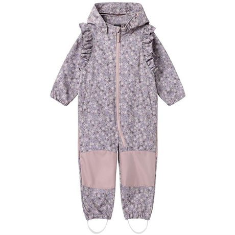 Name it Deauville Mauve Alfa08 Softshell Suit Small Flower