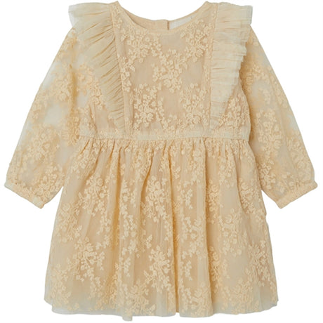 Lil'Atelier Wood Ash Ronja Rie Tulle Dress