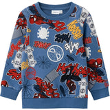 Name it Bijou Blue Octas Spiderman Sweatshirt