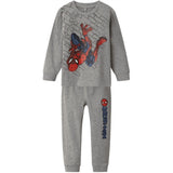 Name it Grey Melange Orv Spiderman Nightset