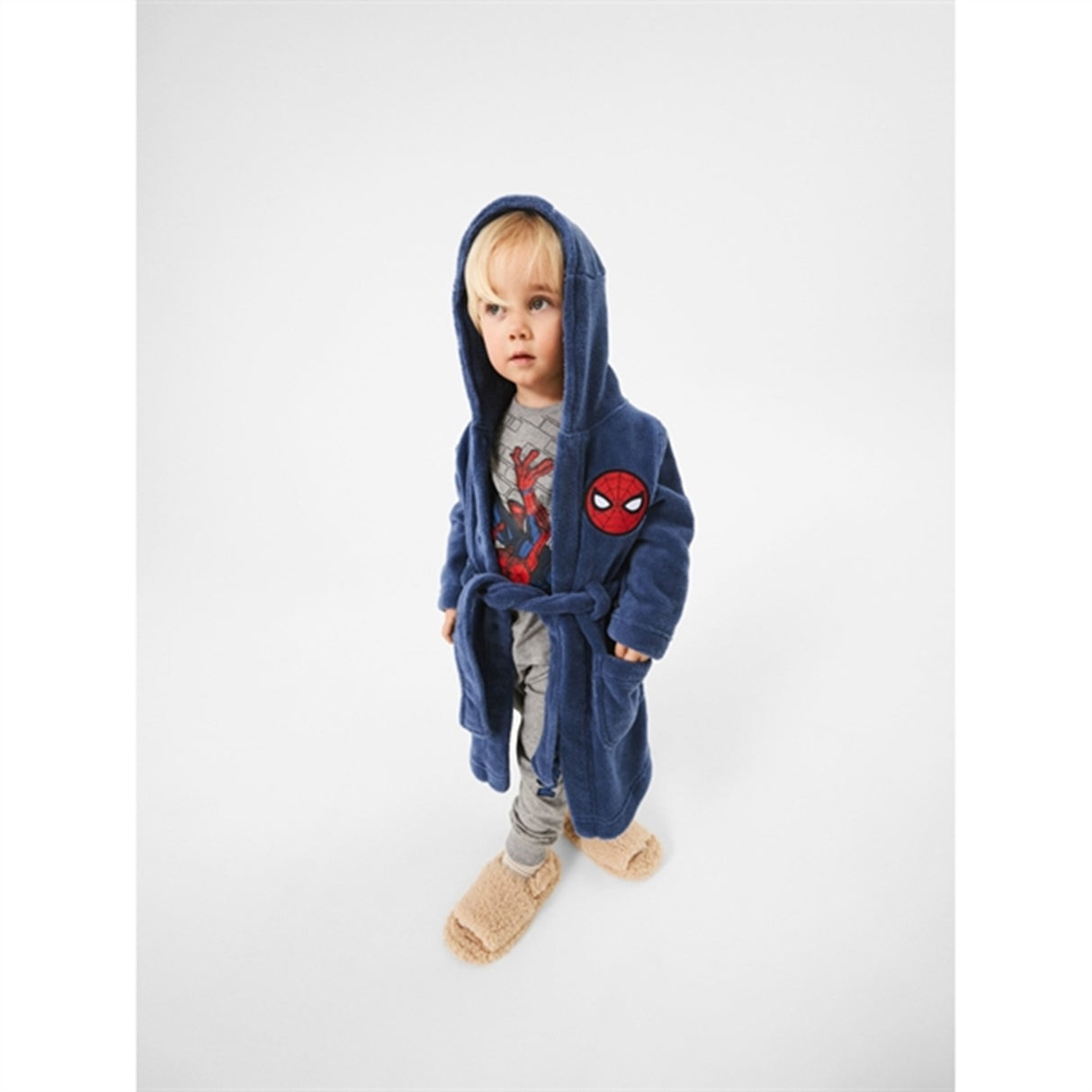 Name it Grey Melange Orv Spiderman Nightset 3