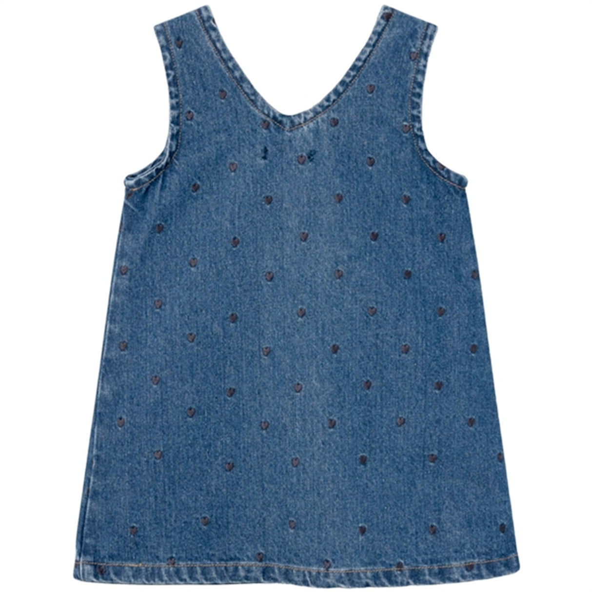 Lil'Atelier Medium Blue Denim Rey Denim Spencer Dress 2