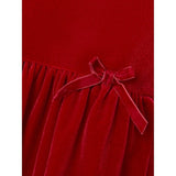 Name it Jester Red Revel Velour Dress 2