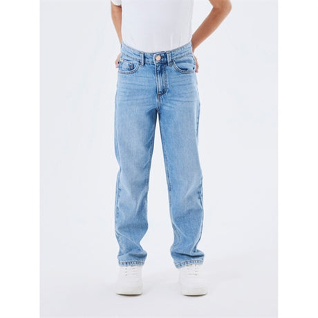 Name it Medium Blue Denim Rose Straight Jeans Noos