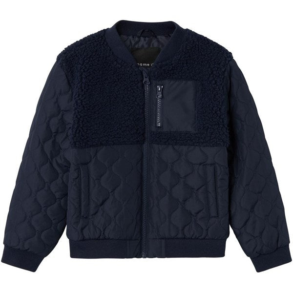 Name it Dark Sapphire Member Quilted Jacket