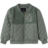 Name it Agave Green Member Quilted Jacket