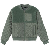 Name it Agave Green Member Quilted Jacket