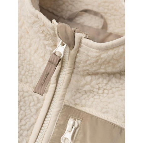 Name it Whitecap Gray Magot Teddy Jacket 2